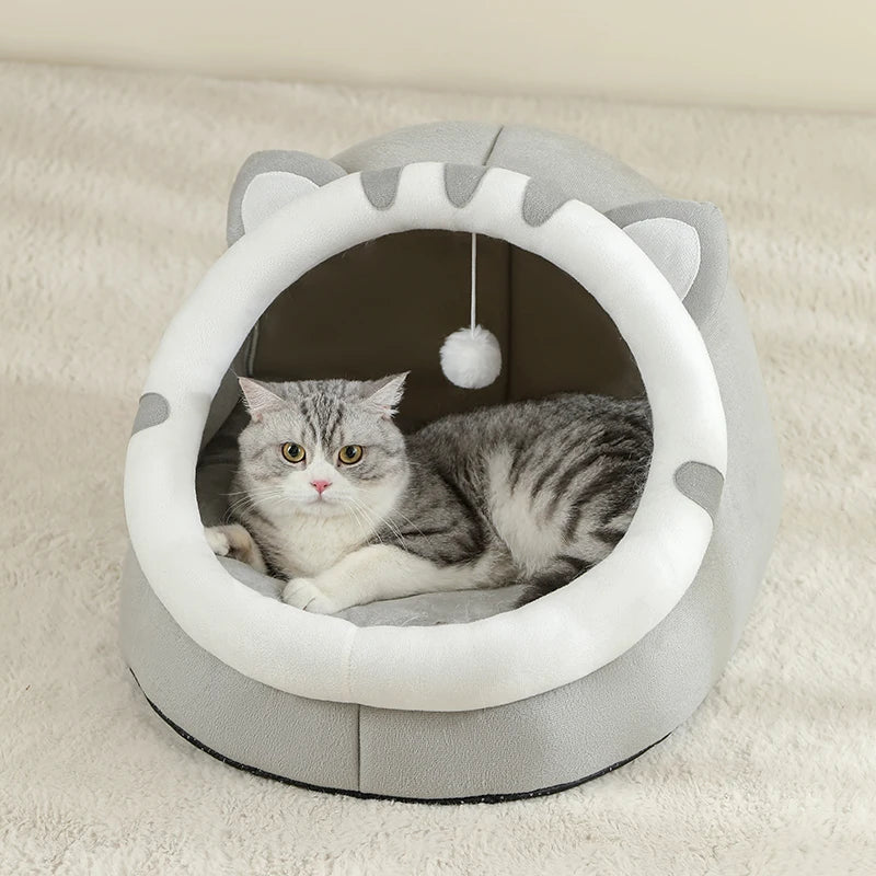 Cama súper cálida para gatos