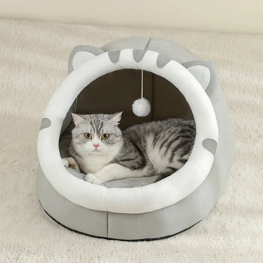Cama súper cálida para gatos