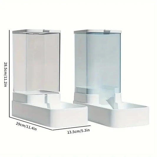 Kit de dispensadores de agua y comida para perro