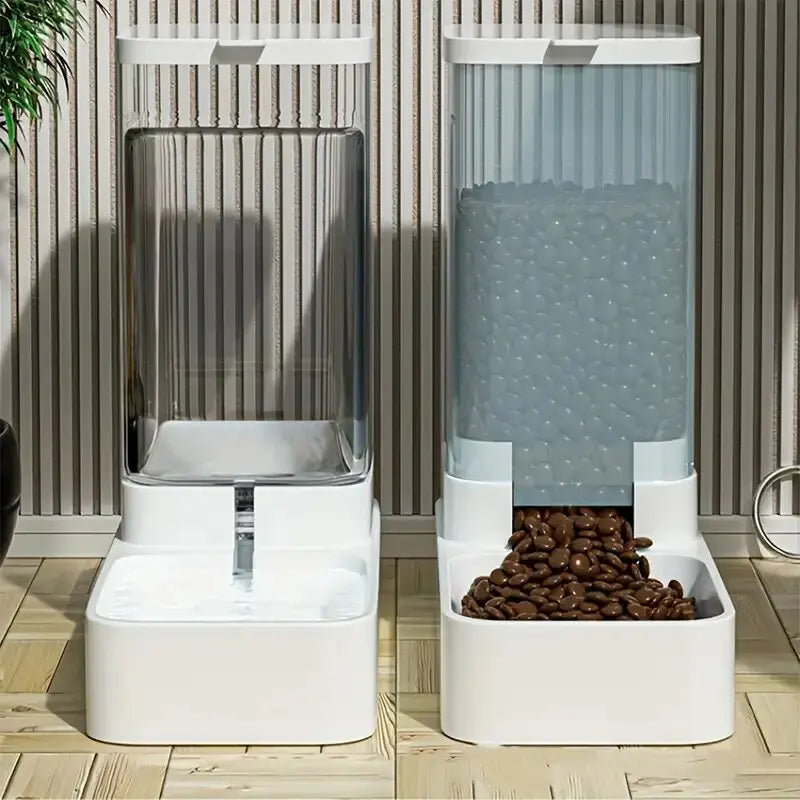Kit de dispensadores de agua y comida para perro